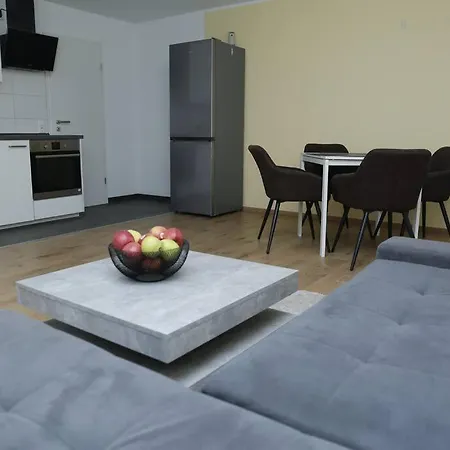 Apartmán Moderne Einzimmerwohnung Mit Wohnzimmer *